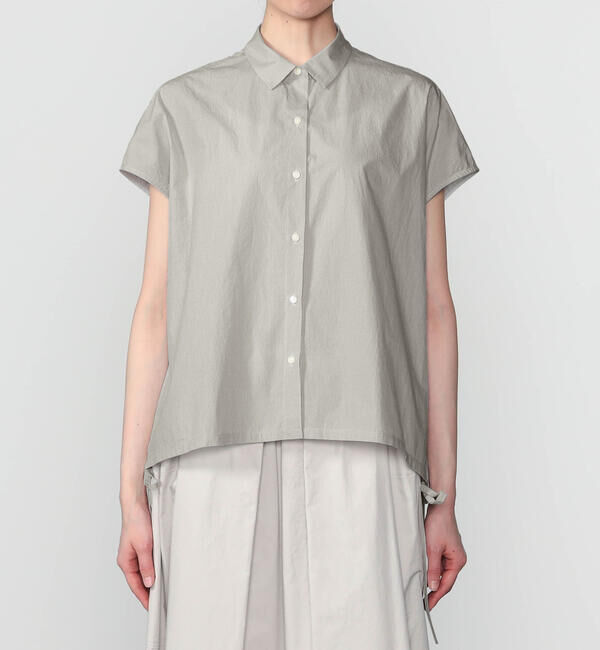  「nicholson & nicholson | バックギャザーシャツ WOMEN」|シャツ・ブラウス|