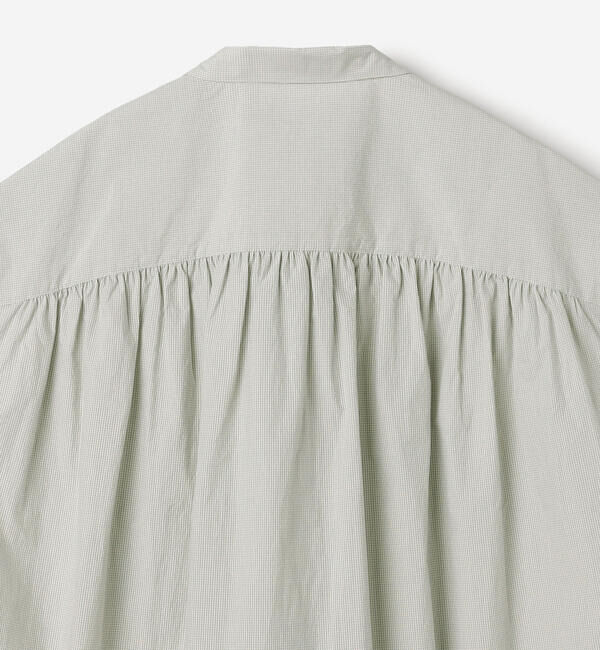  「nicholson & nicholson | バックギャザーシャツ WOMEN」|シャツ・ブラウス|