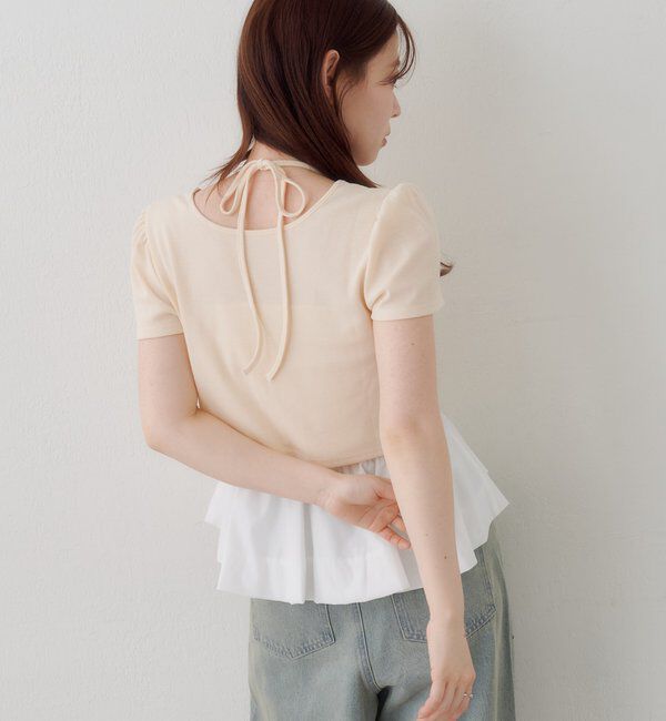  「【マルチウェイ】ホルターバルーンカーデSET」|Tシャツ・カットソー|