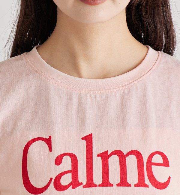  「【4色展開/短丈で使いやすい◎】カラーロゴチビTシャツ」|Tシャツ・カットソー|