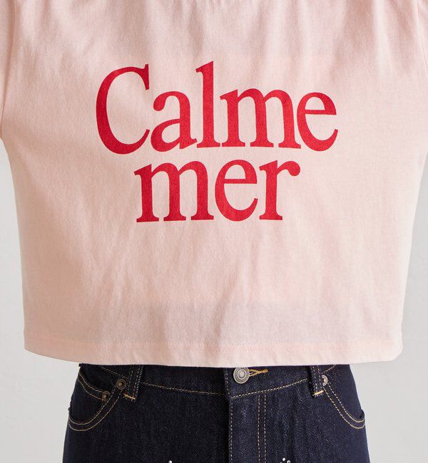  「【4色展開/短丈で使いやすい◎】カラーロゴチビTシャツ」|Tシャツ・カットソー|