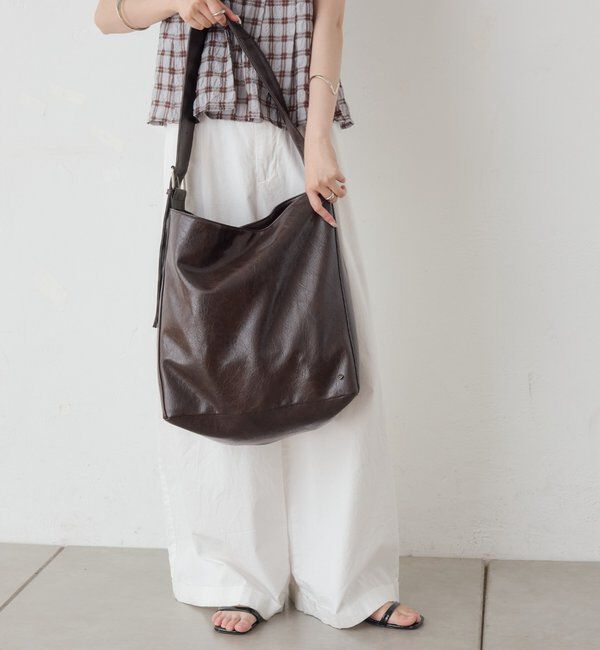  「チャーム付きベルトショルダーBAG」|トートバッグ|