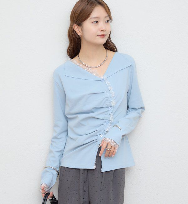  「アシメタックプルオーバー」|Tシャツ・カットソー|
