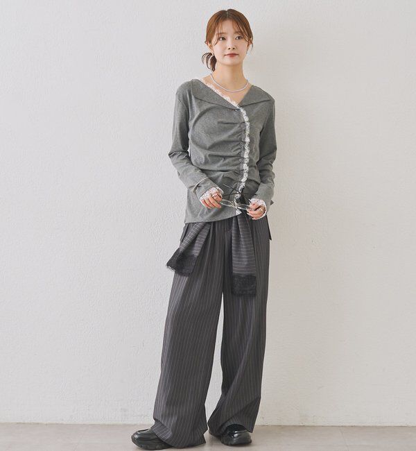  「アシメタックプルオーバー」|Tシャツ・カットソー|