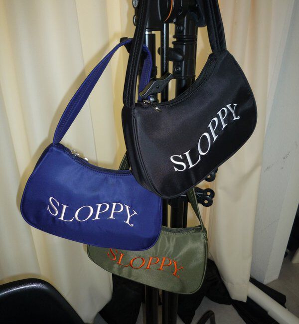  「SLOPPY ロゴショルダーバッグ（無地/カモ/デニム/レオ/ドット）」|ショルダー・メッセンジャー|