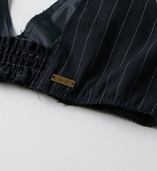  「【SixM 】 Stripe Bustier」|シャツ・ブラウス|