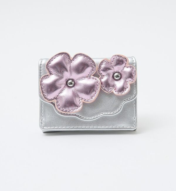 Rouge vif「【Casselini/キャセリーニ】フラワーぷっくりウォレット/財布/花【WEB」|財布|