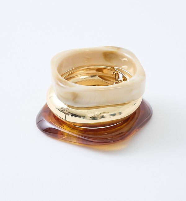 The Store by C' 「【SHASHI】Bangle 3set／3連バングル」|ブレスレット・バングル|
