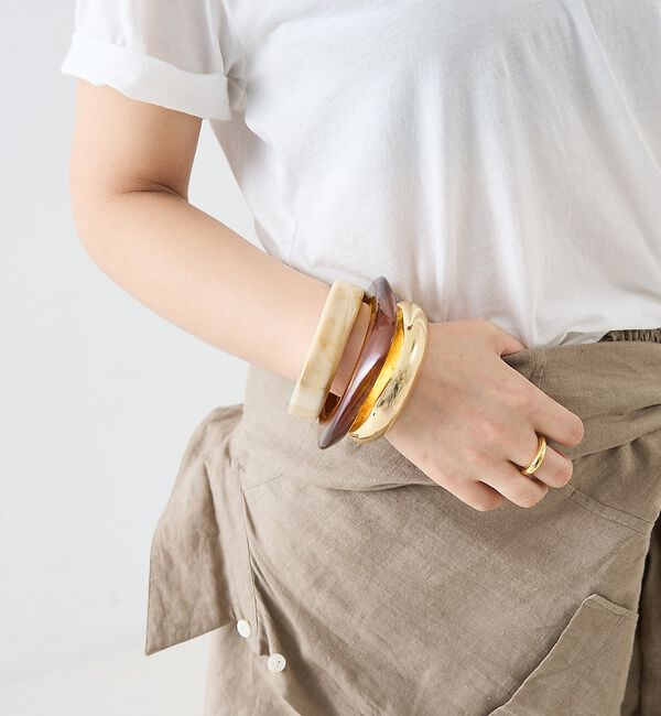 The Store by C' 「【SHASHI】Bangle 3set／3連バングル」|ブレスレット・バングル|