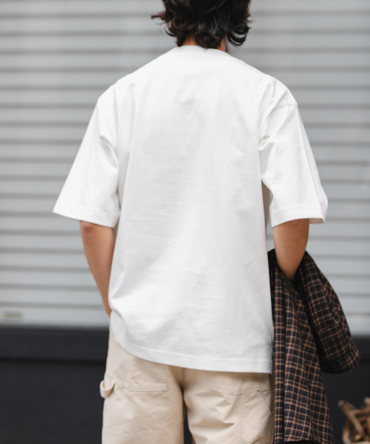 URBAN RESEARCH DOORS「FORK&SPOON　POSTワンポイントTシャツ」|Tシャツ・カットソー|