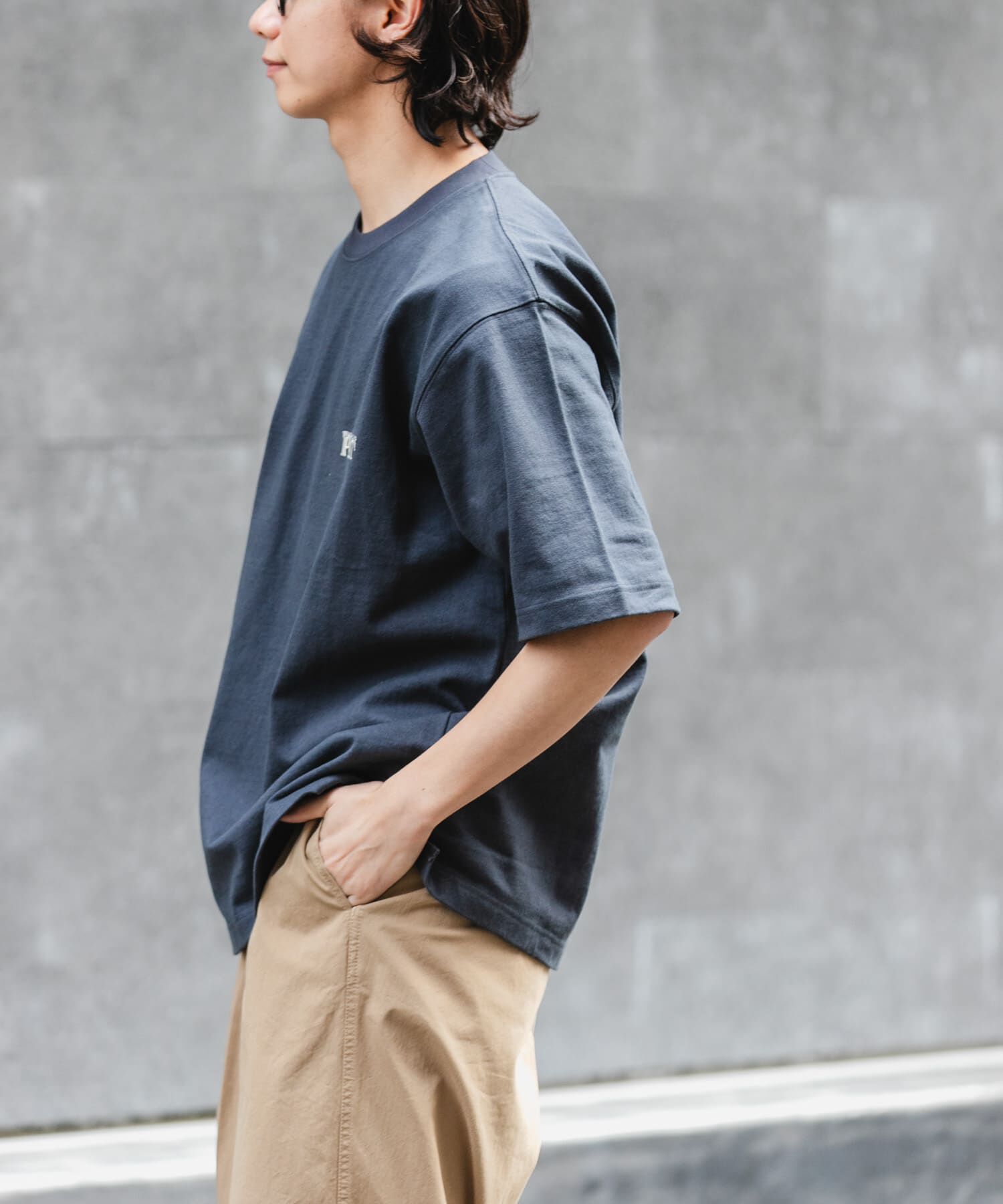 URBAN RESEARCH DOORS「FORK&SPOON　POSTワンポイントTシャツ」|Tシャツ・カットソー|
