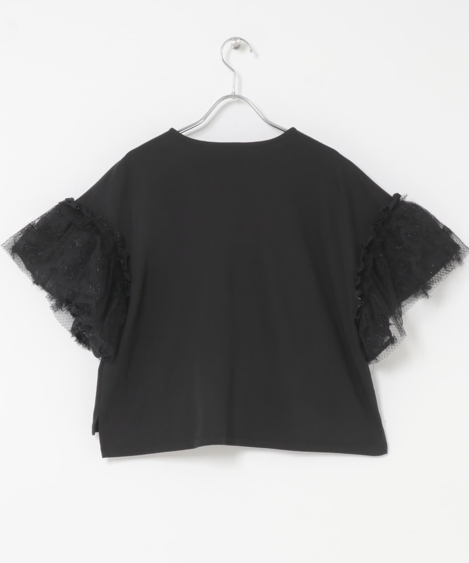 URBAN RESEARCH ROSSO「チュールドッキングTEEブラウス」|Tシャツ・カットソー|