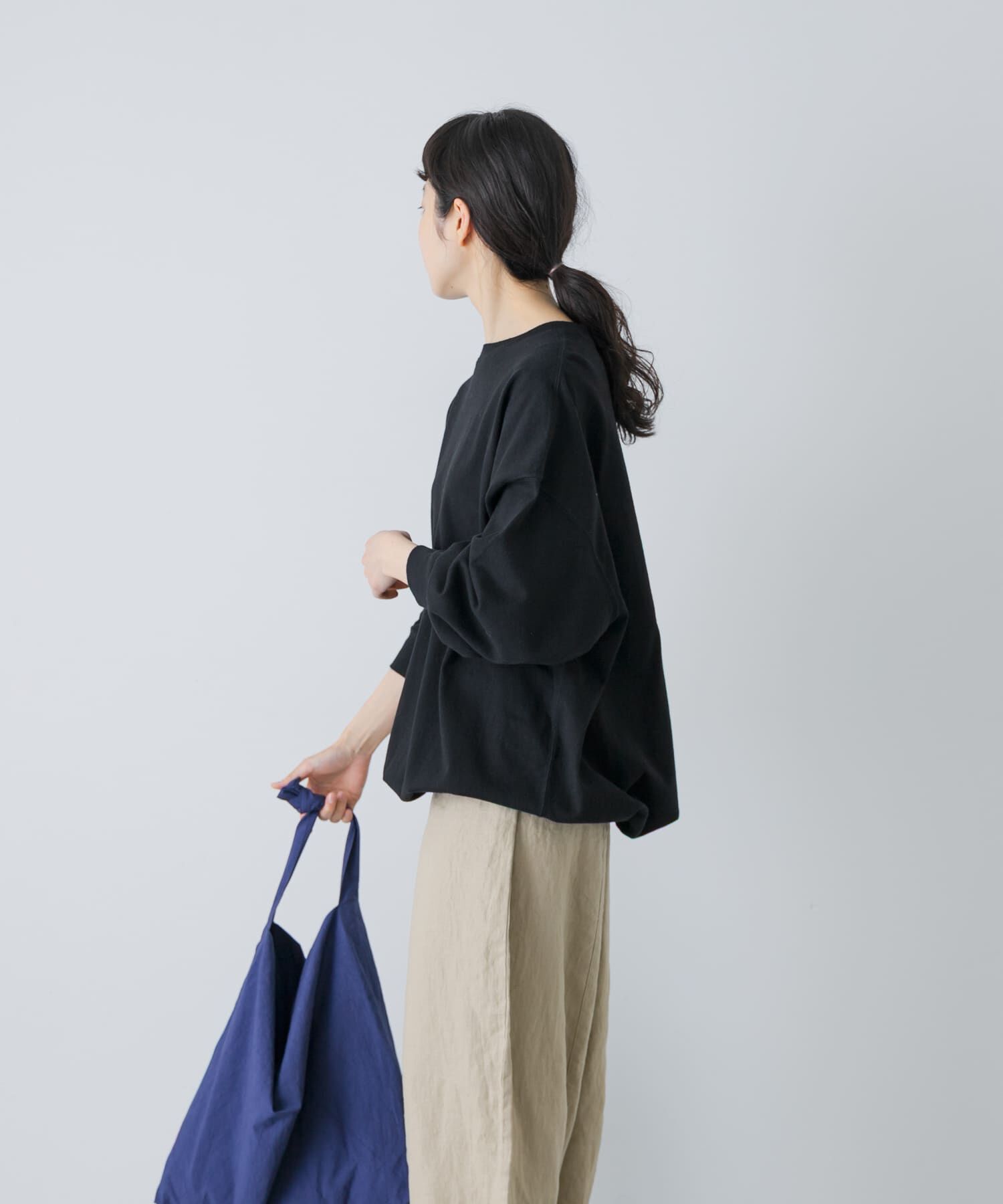 かぐれ「コットンドロストヘムカットソー」|Tシャツ・カットソー|