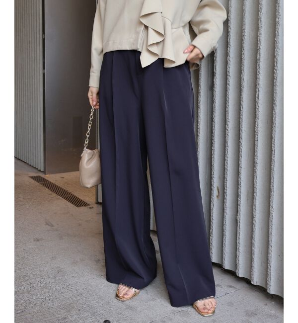  「フルダルタックストレートパンツ」|その他|