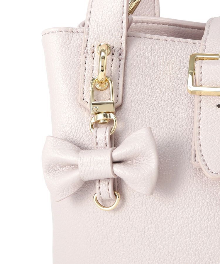 Maison de FLEUR「【2Way】ベルト付きバケットバッグ」|ハンドバッグ|
