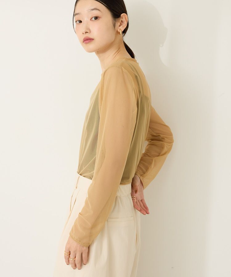 AMERICAN HOLIC「【2点セット】チュールキャミレイヤードトップス」|Tシャツ・カットソー|