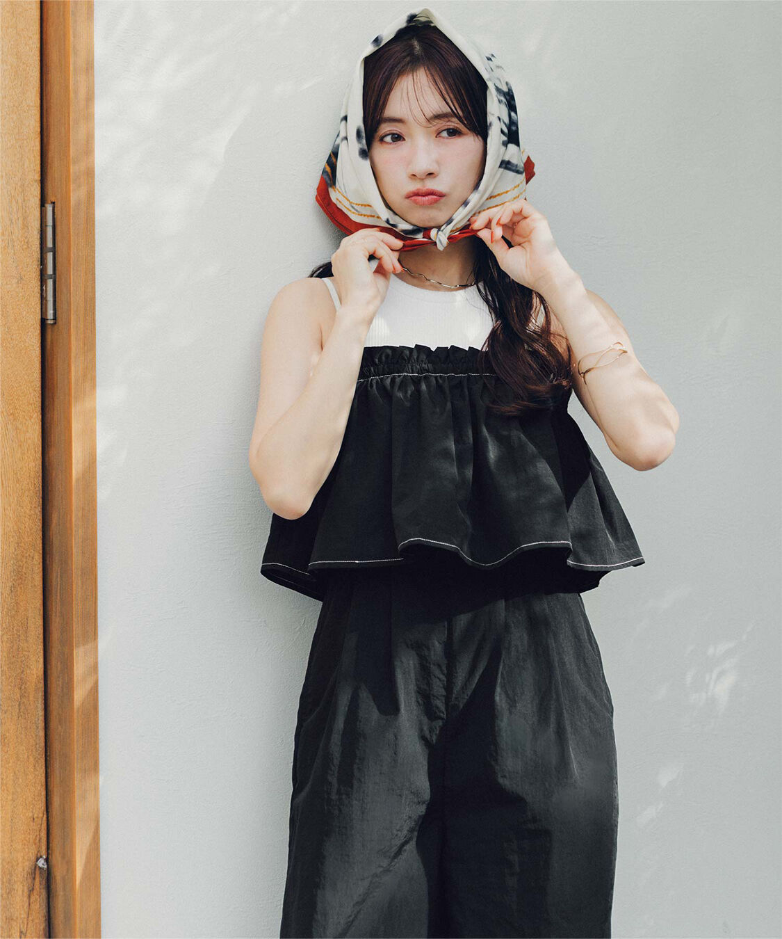 titivate「【赤埴奈津子さんコラボアイテム】2wayフレアオールインワン」|オールインワン|