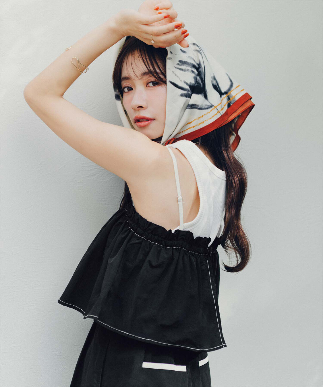 titivate「【赤埴奈津子さんコラボアイテム】2wayフレアオールインワン」|オールインワン|