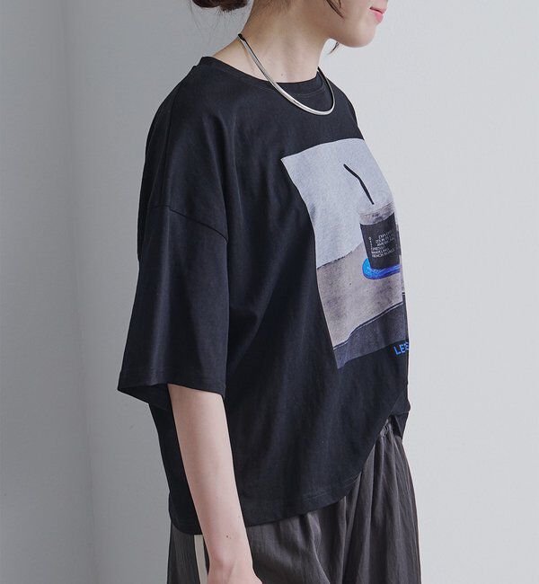  「コーヒーフォトプリントTシャツ」|プルオーバー|