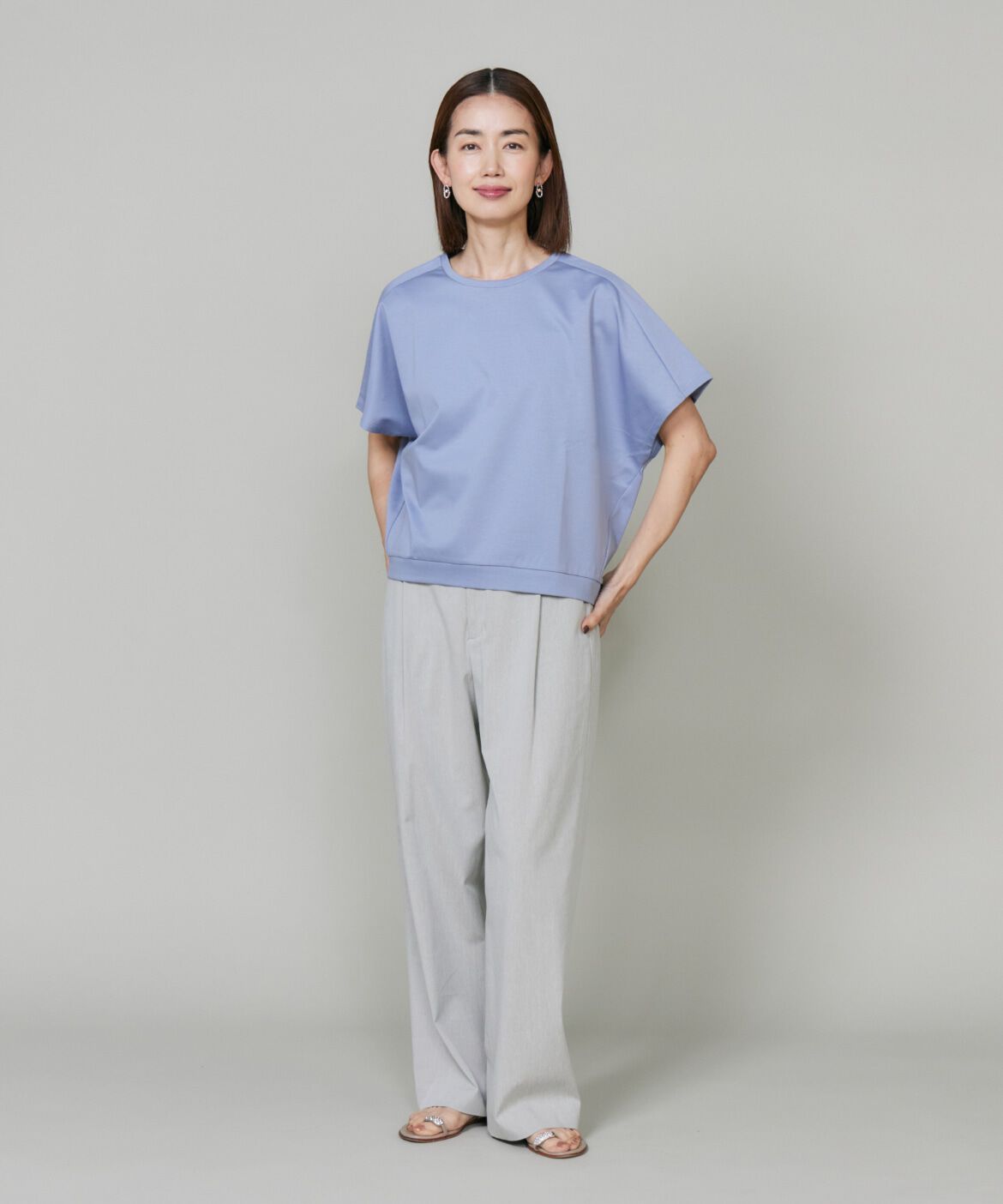 7-IDconcept.「ドルマンスリーブプルオーバー《日本製》」|Tシャツ・カットソー|