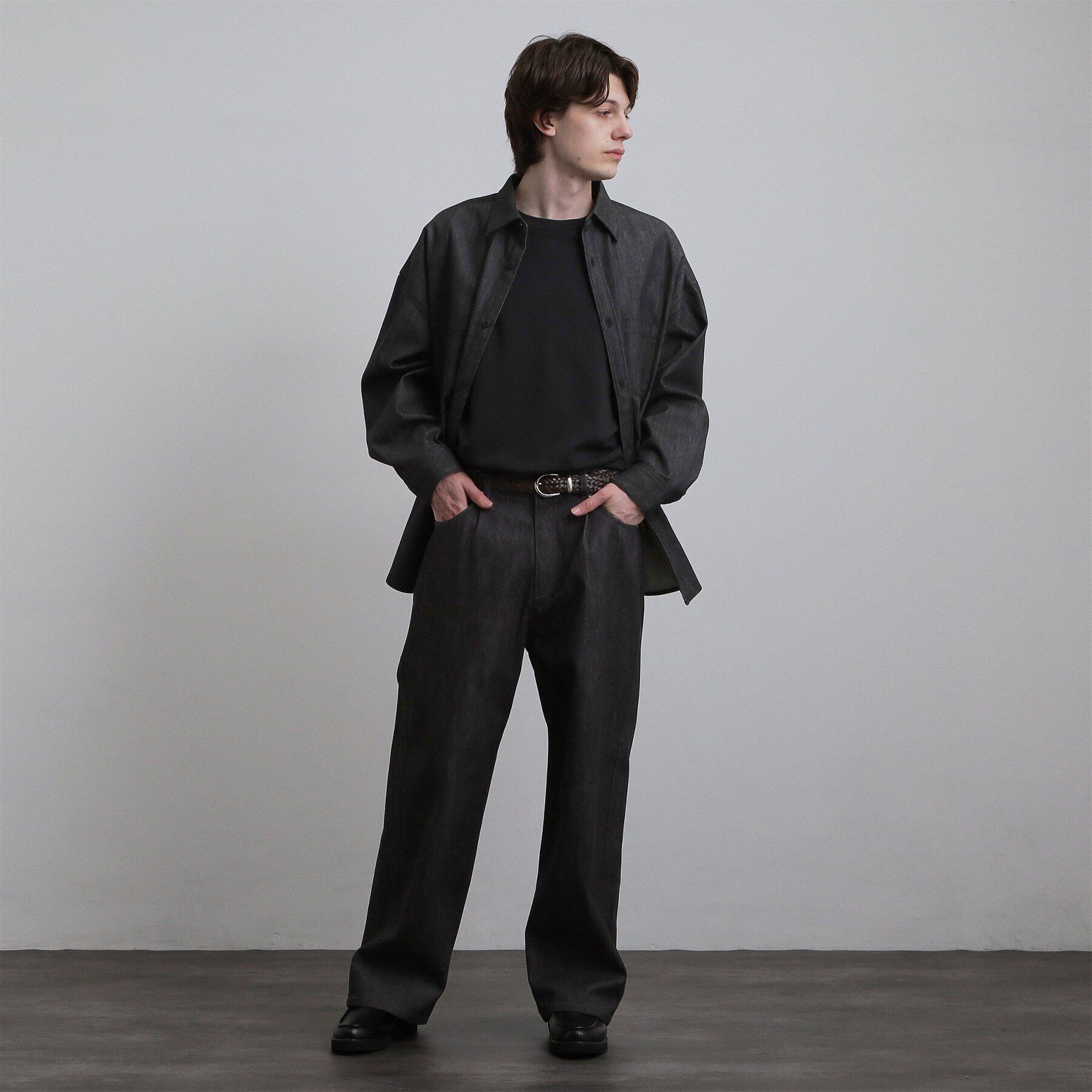 tk.TAKEO KIKUCHI「【色褪せしにくいデニム】Comfy Fadeless Denim Seriesバレルデニム」|デニム|