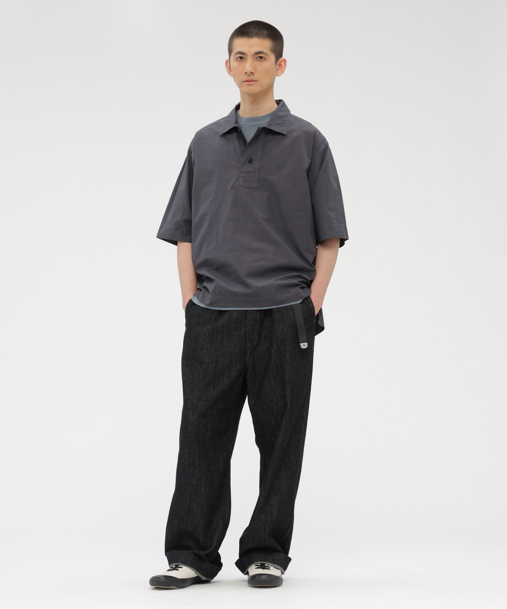 MHL.「CANTON BLACK LIGHT DENIM TROUSERS」|その他|