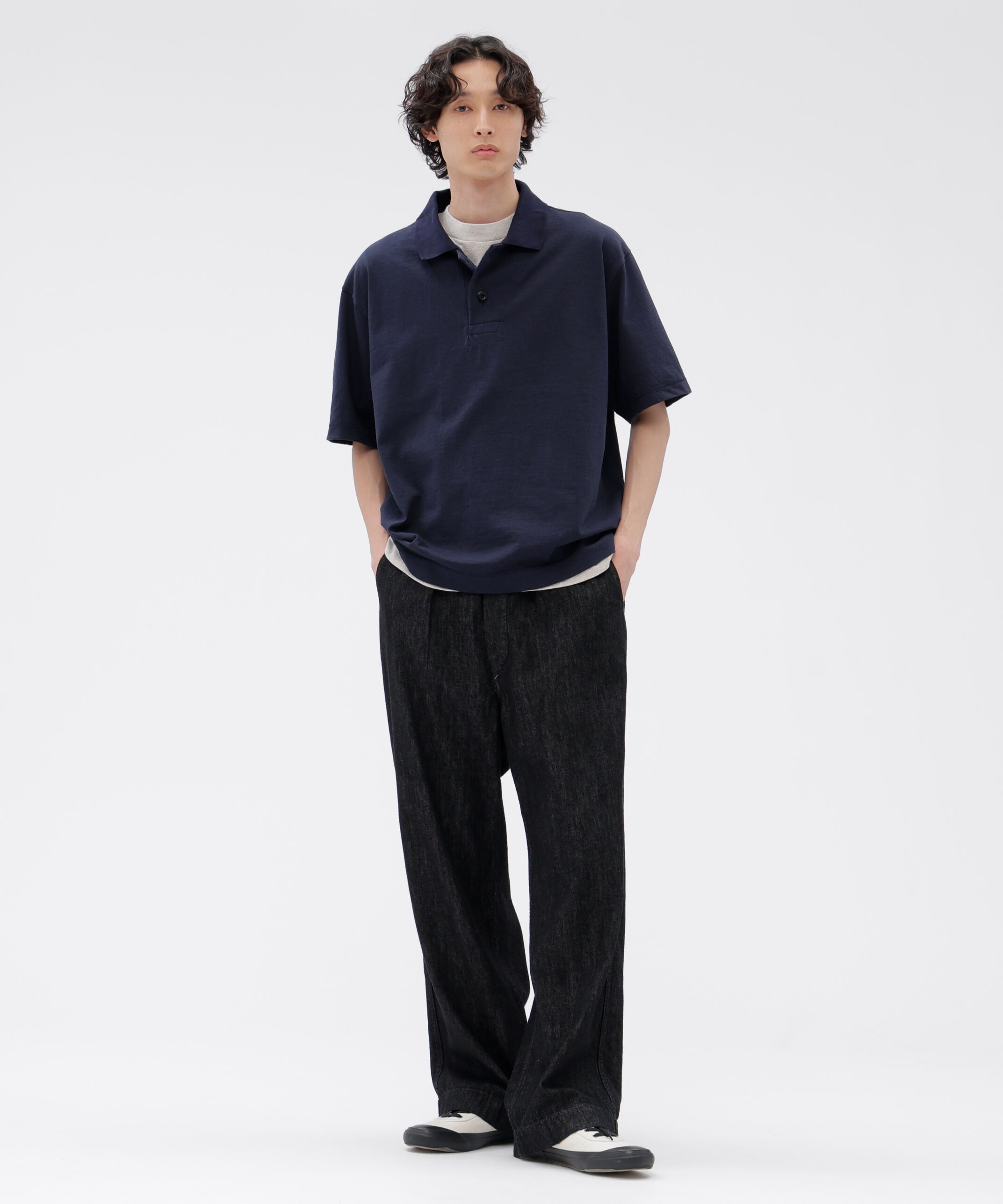 MHL.「CANTON BLACK LIGHT DENIM TROUSERS」|その他|