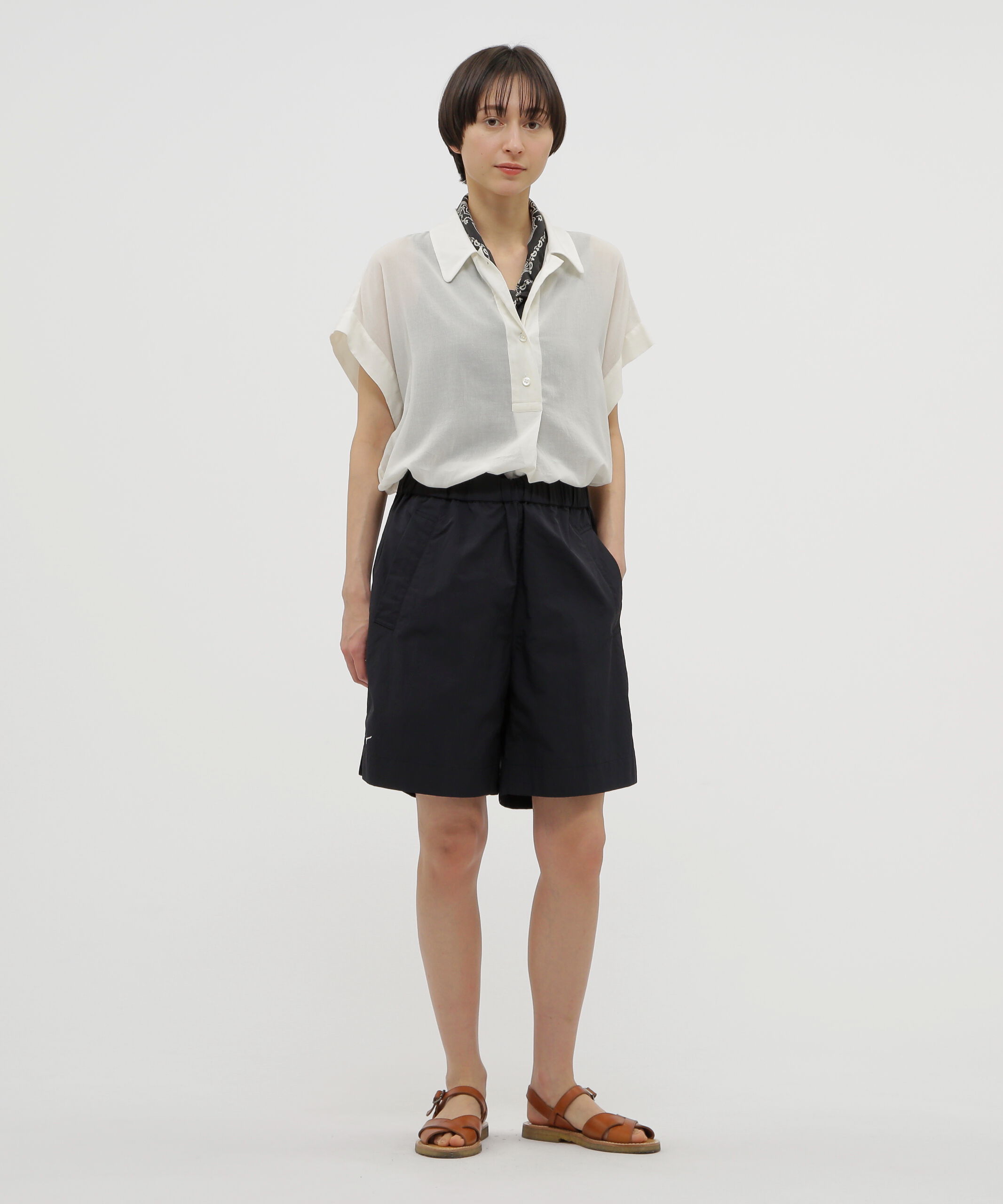  「COTTON CHIFFON SHIRT」|シャツ・ブラウス|