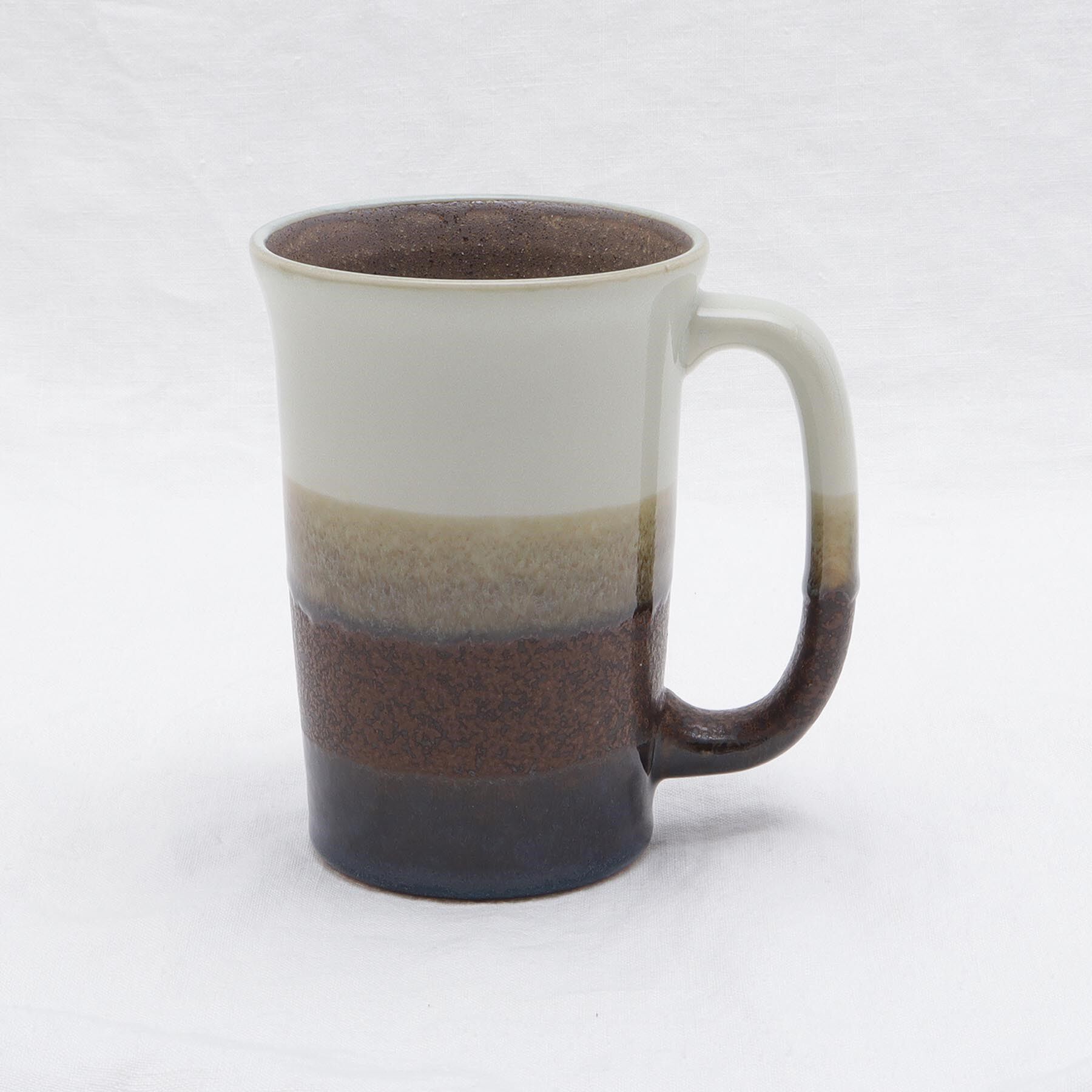 212 KITCHEN STORE「土の香り 泡立ちビアカップ ホワイト」|グラス・マグカップ|その他