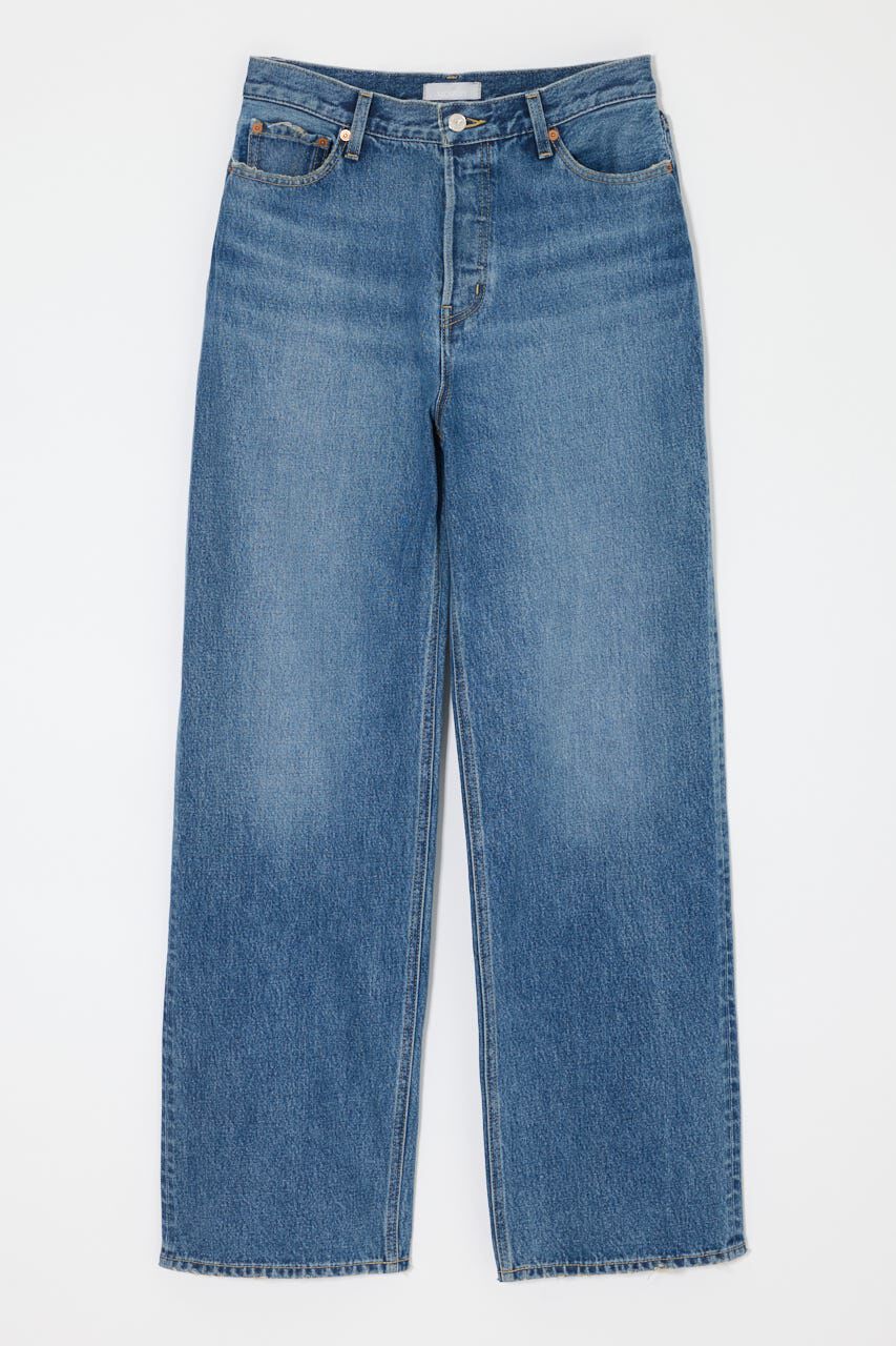MOUSSY「LOW SLUNG ストレート」|デニム|