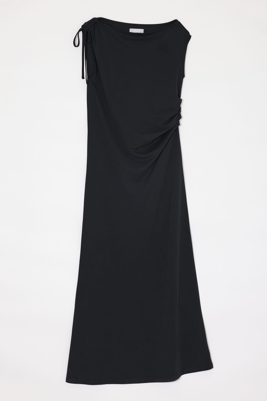 MOUSSY「ASSYMMETRY NECK JERSEY ドレス」|ワンピース|