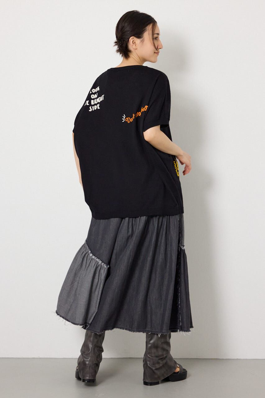 RODEO CROWNS「G.V embroideryニットトップス」|ニット・セーター|