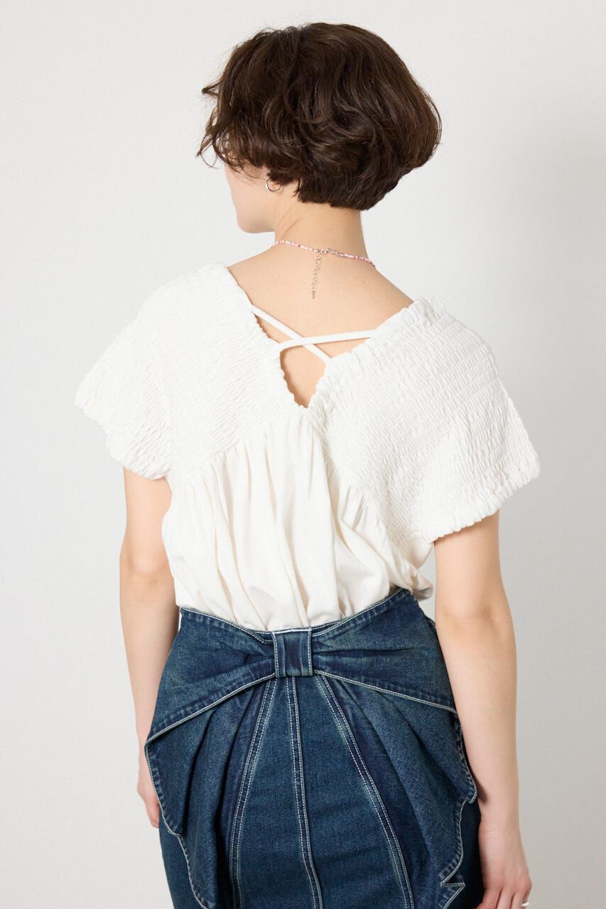 RODEO CROWNS「シャーリングトップス」|Tシャツ・カットソー|