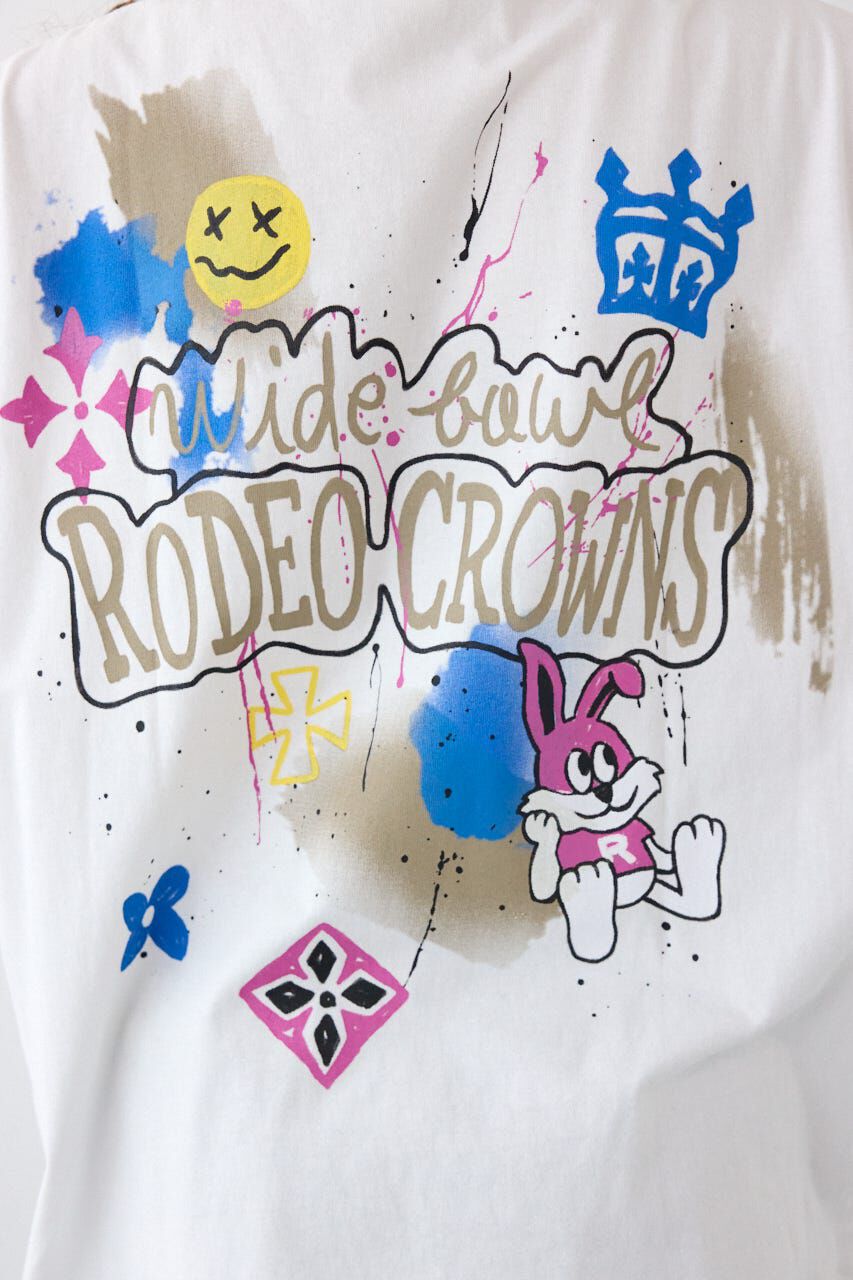 RODEO CROWNS「Spray Graffiti TEE」|Tシャツ・カットソー|
