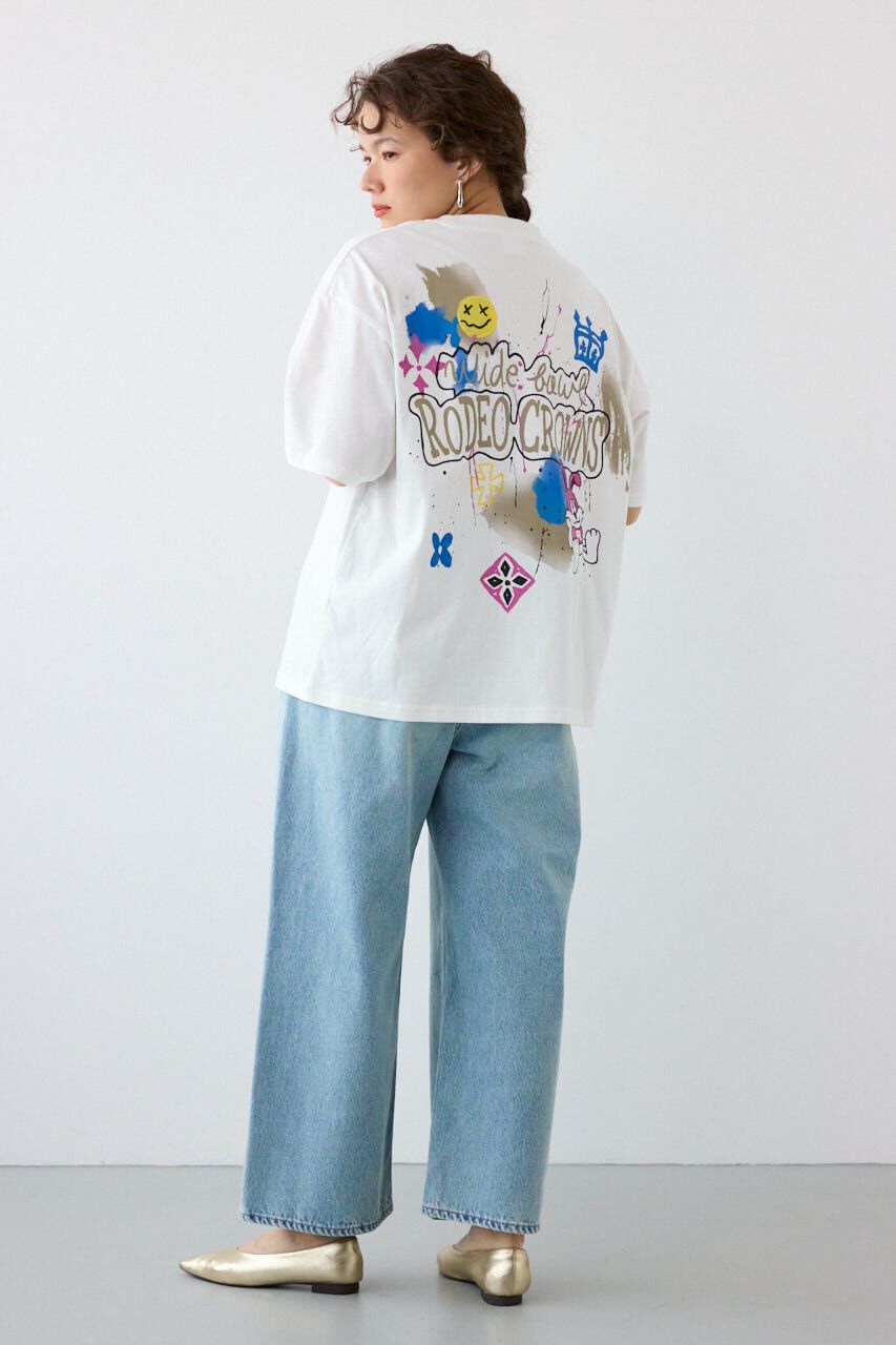 RODEO CROWNS「Spray Graffiti TEE」|Tシャツ・カットソー|