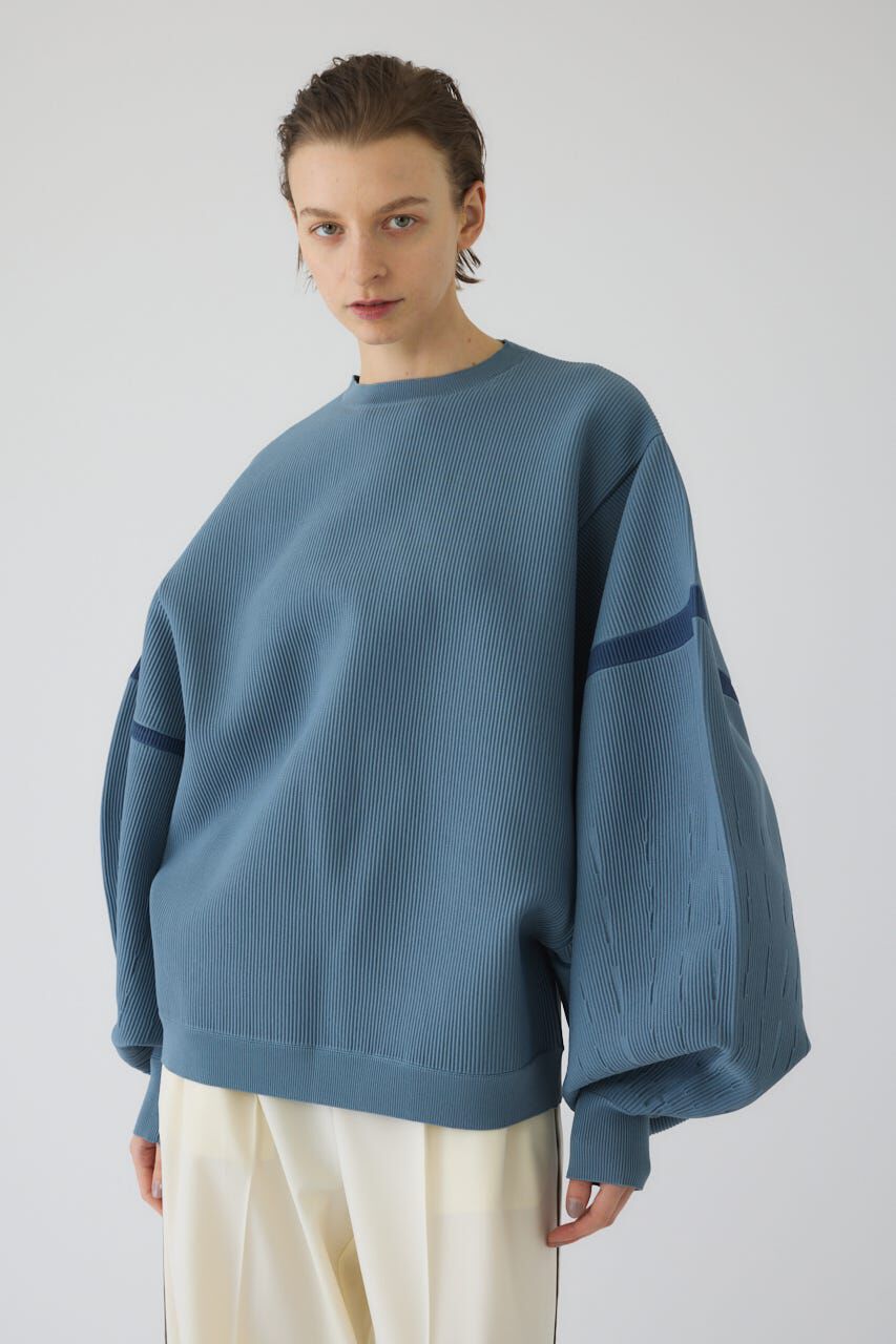 RIM.ARK 「Volume sleeve design knit tops」|ニット・セーター|BLU