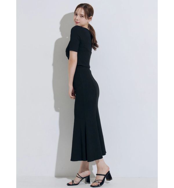 MERCURYDUO「【セットアップ着用可能】カットマーメイドスカ―ト」|スカート|