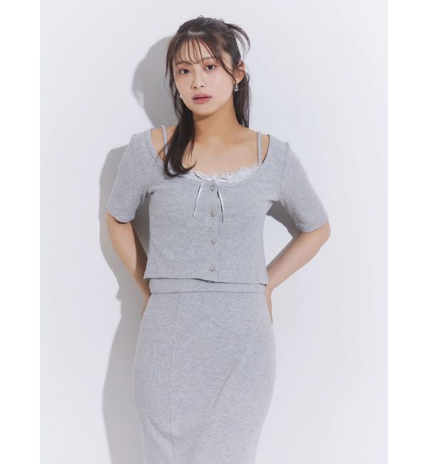 MERCURYDUO「【セットアップ着用可能】カットマーメイドスカ―ト」|スカート|