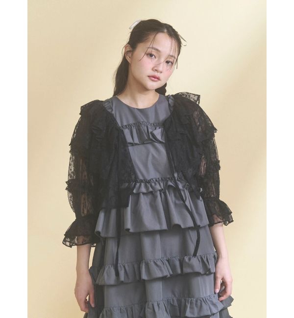 merry jenny「floral sheer bolero」|ボレロ|
