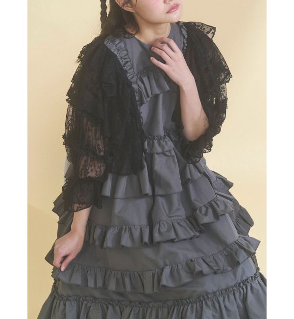 merry jenny「floral sheer bolero」|ボレロ|
