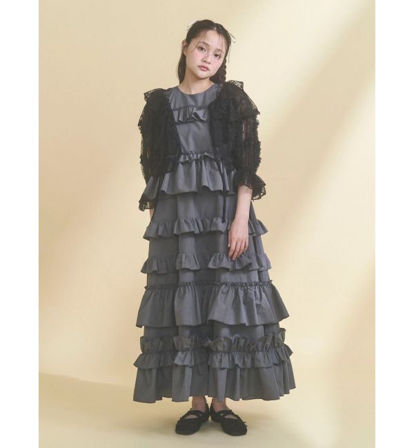merry jenny「floral sheer bolero」|ボレロ|