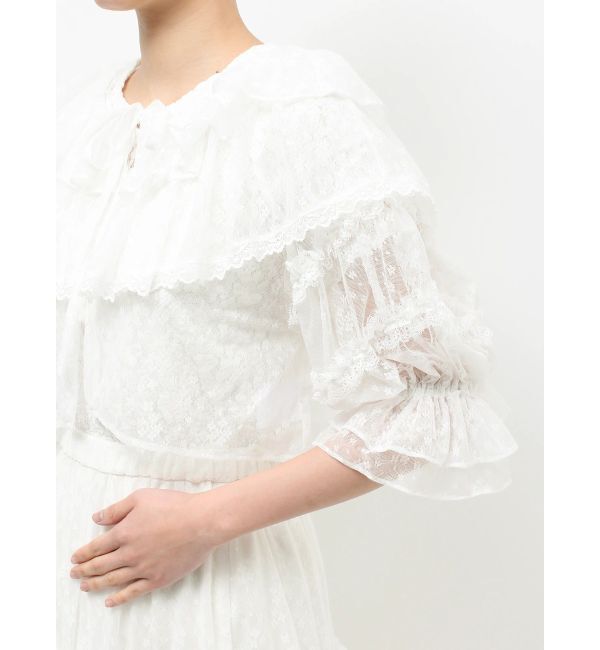 merry jenny「floral sheer bolero」|ボレロ|