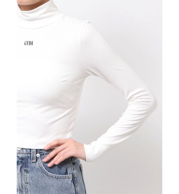 GYDA「GYDAハイネックショートトップス」|Tシャツ・カットソー|
