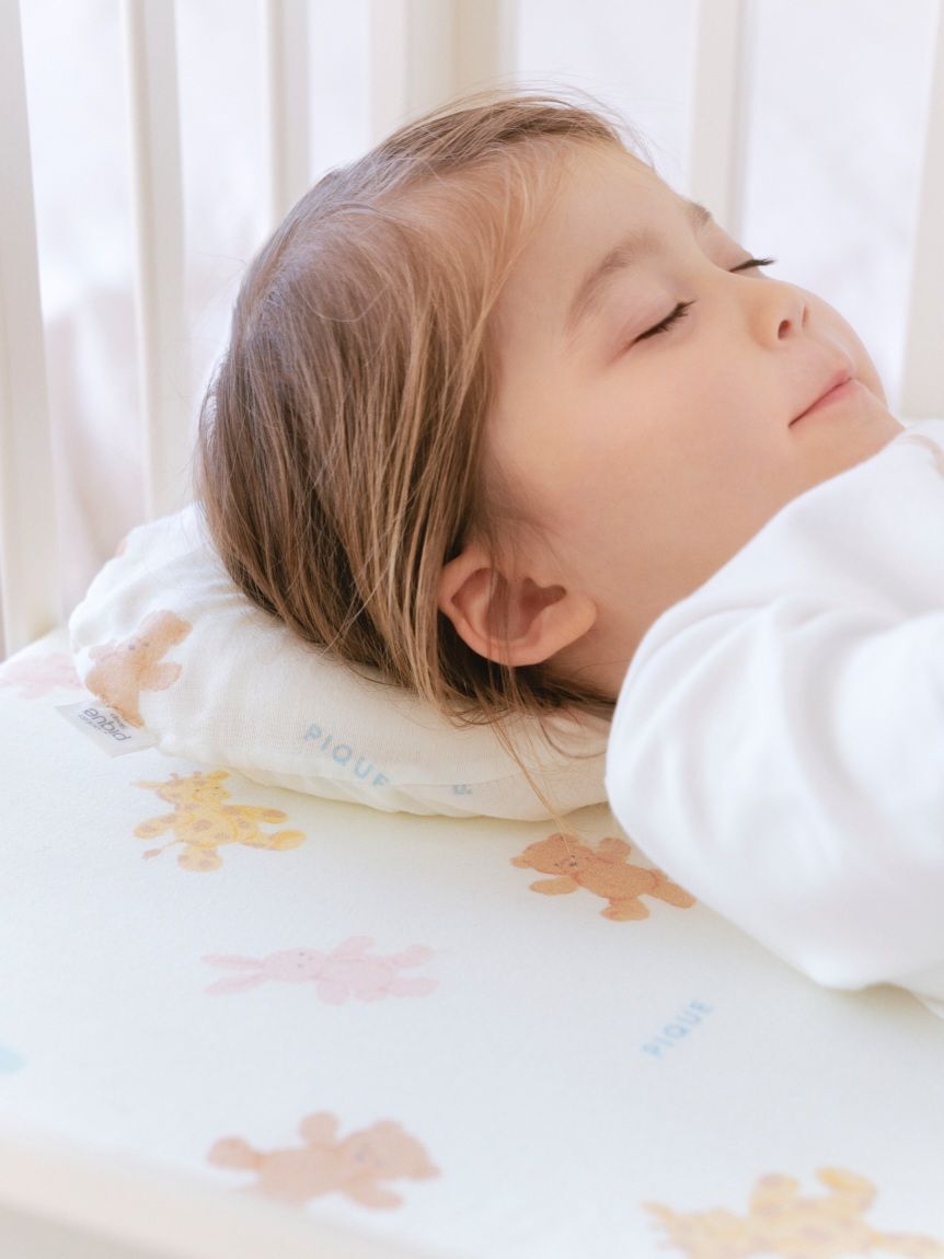 gelato pique Sleep「【Sleep】【BABY】ぬいぐるみ柄 ピローケース」|その他|