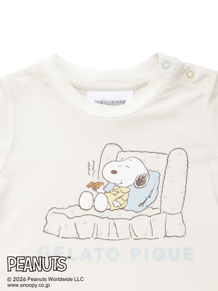GELATO PIQUE KIDS & BABY「【PEANUTS】【BABY】【接触冷感】ワンポイントTシャツ」|その他ベビーウェア|
