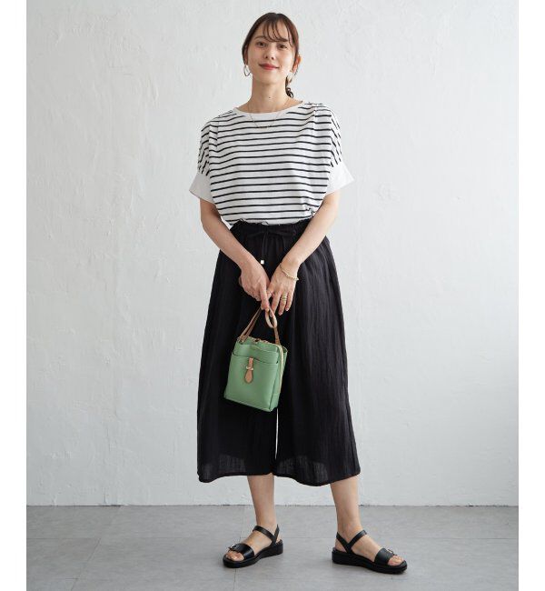 ikka「【接触冷感】スラブタックスカーチョ」|その他|