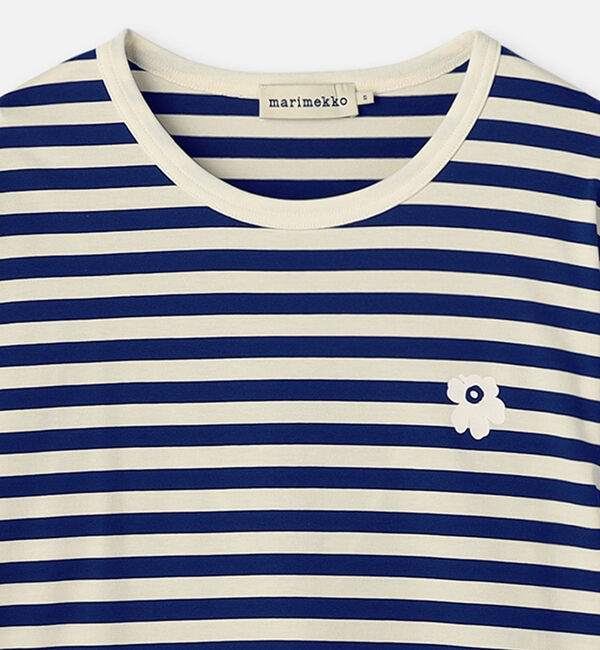 Marimekko「Tasaraita Unikko カットソー」|シャツ・ブラウス|
