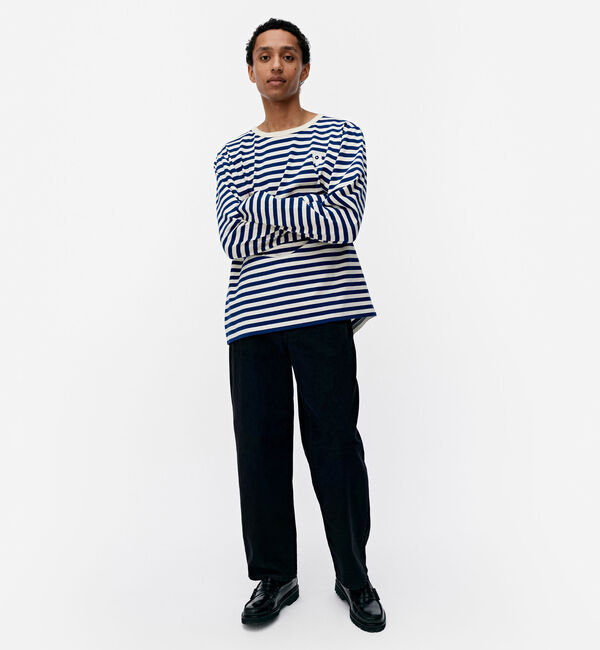 Marimekko「Tasaraita Unikko カットソー」|シャツ・ブラウス|