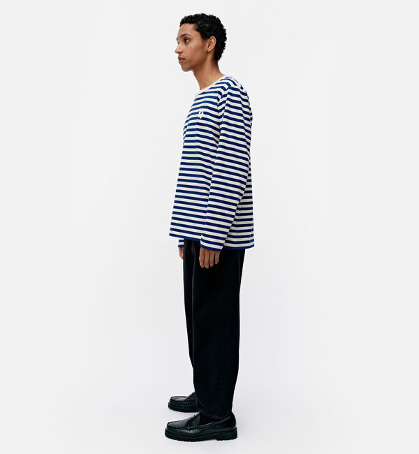 Marimekko「Tasaraita Unikko カットソー」|シャツ・ブラウス|