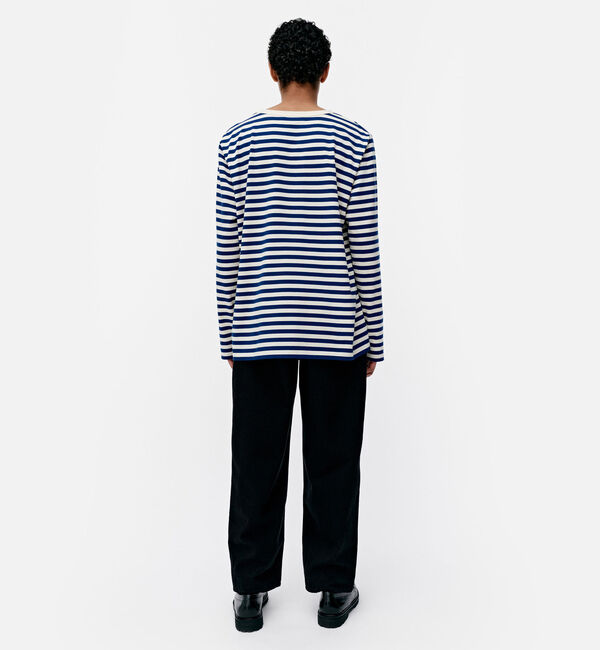 Marimekko「Tasaraita Unikko カットソー」|シャツ・ブラウス|